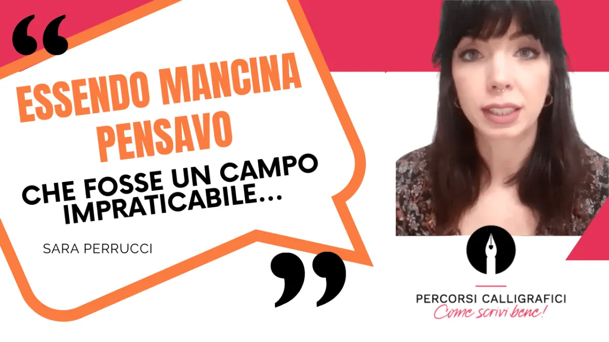 Testimonianza percorsi calligrafici