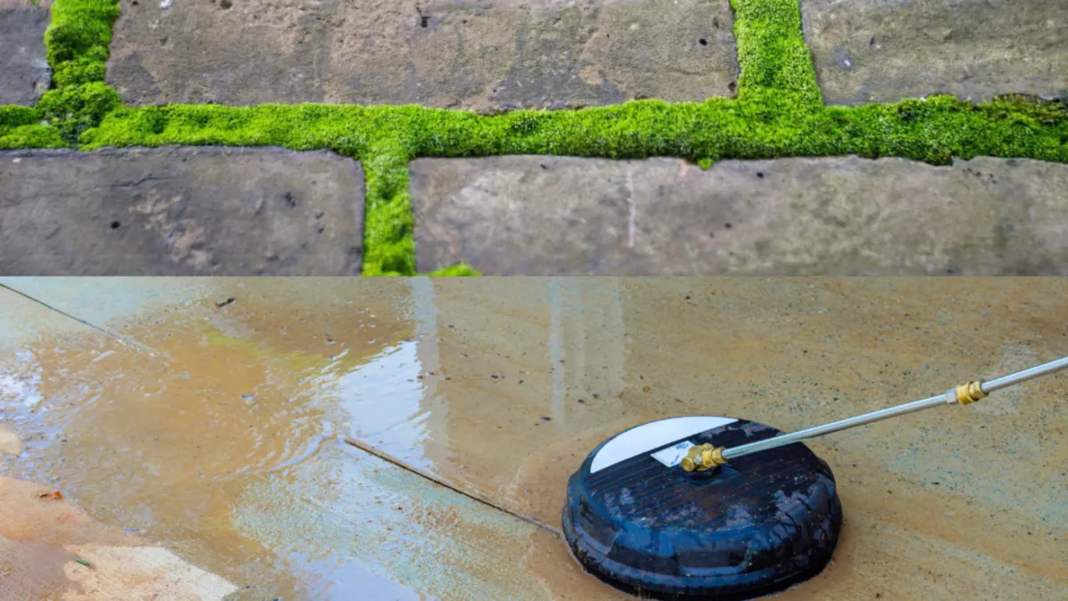 Algae, moss and grime 