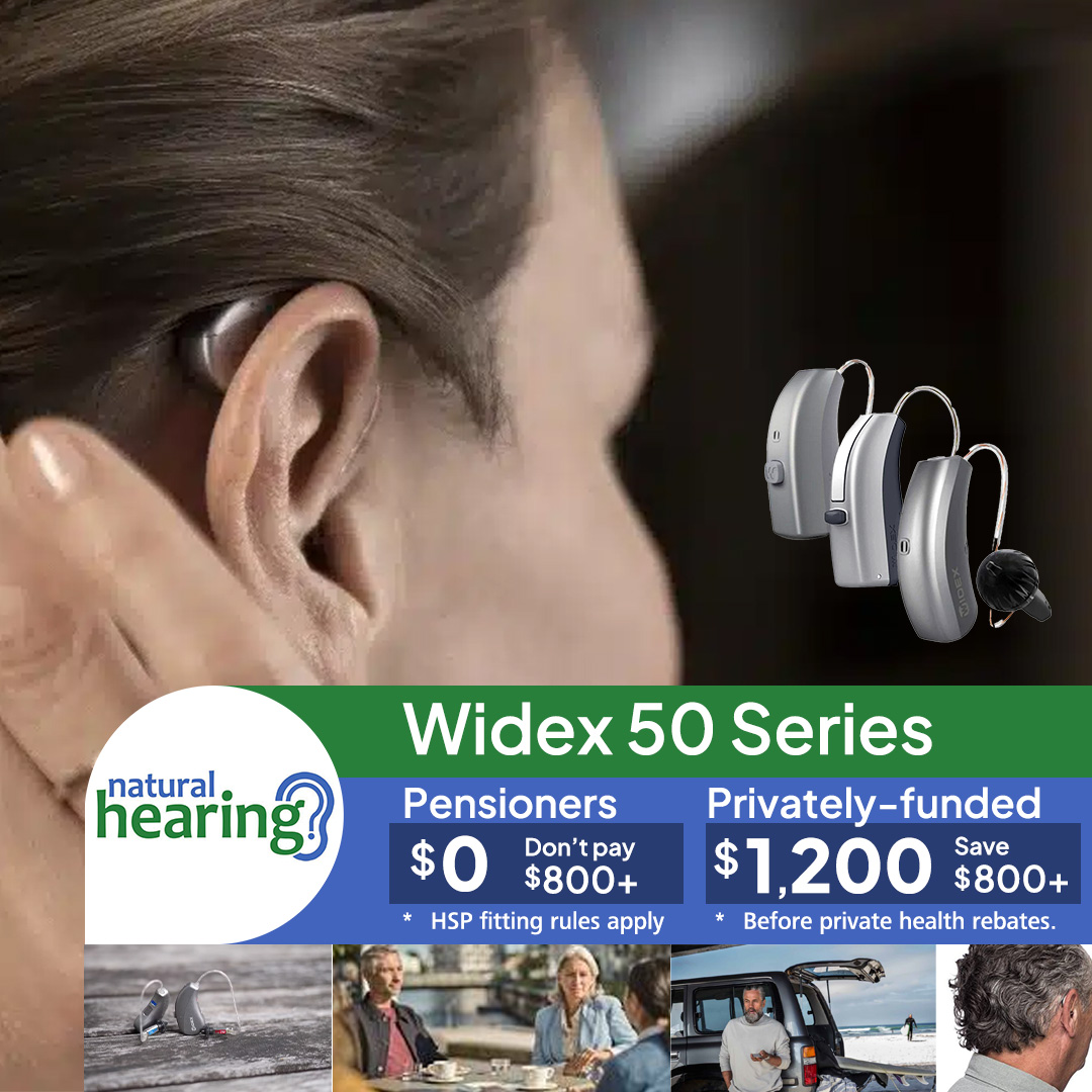 Widex 50 hearing aids