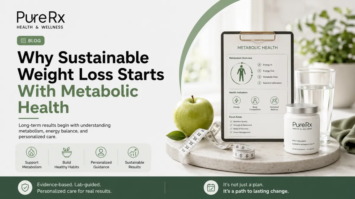 Why Sustainable Weight Loss Starts With Metabolic Health
