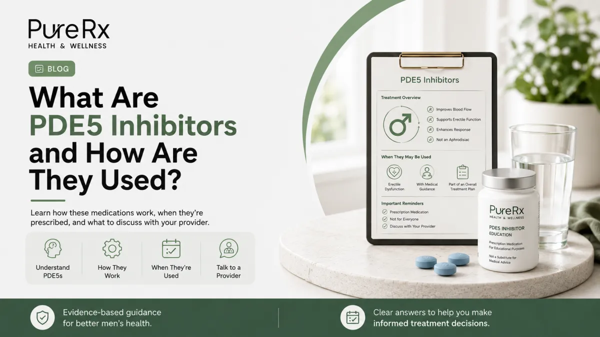 What Are PDE5 Inhibitors and How Are They Used?