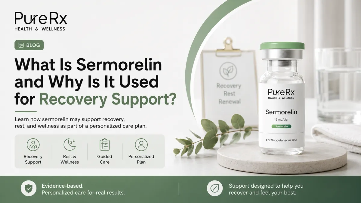 What Is Sermorelin and Why Is It Used for Recovery Support?