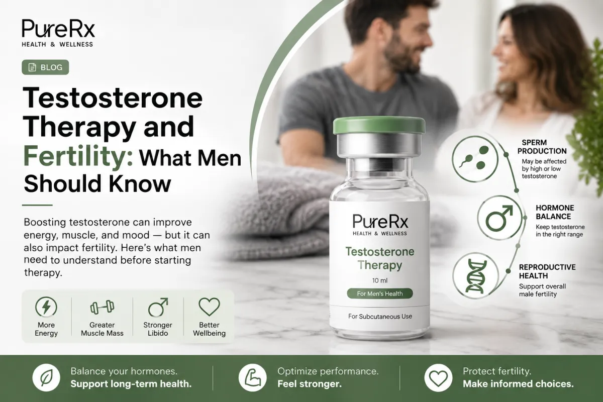 Testosterone Therapy and Fertility: What Men Should Know