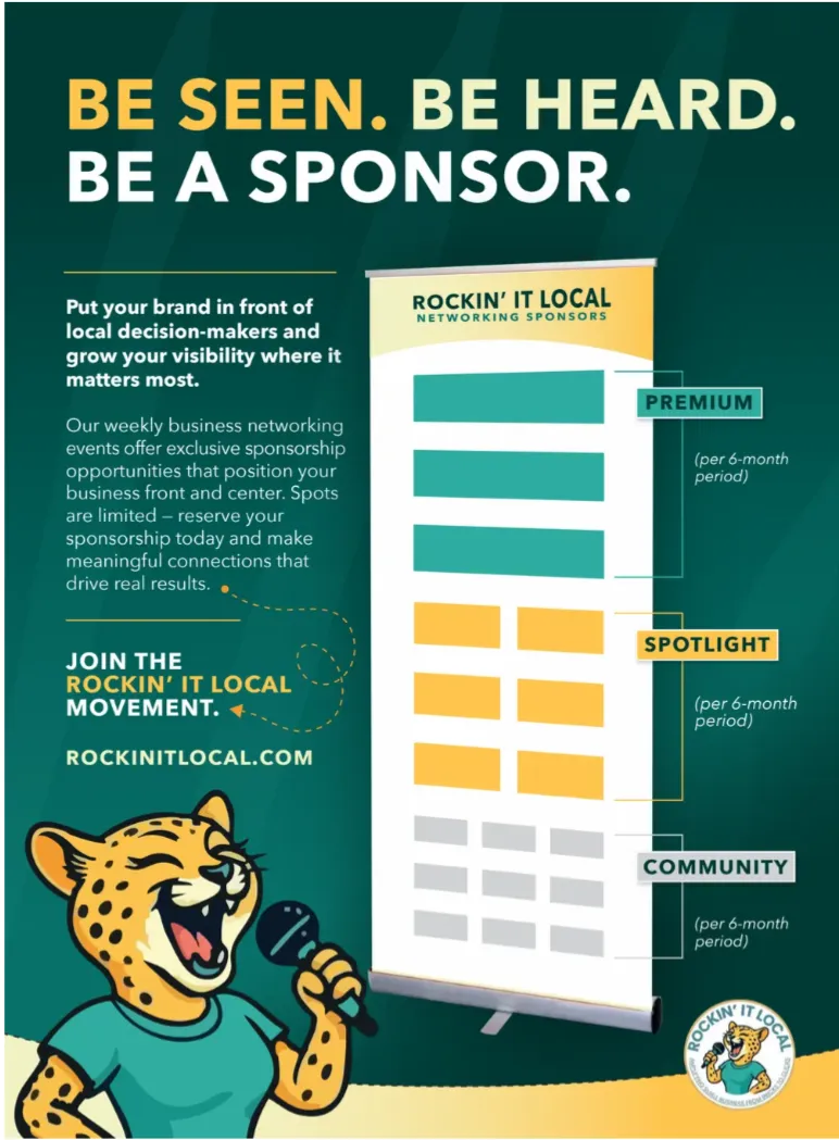The Rockin' It Local Advertising Banner Opportunity
