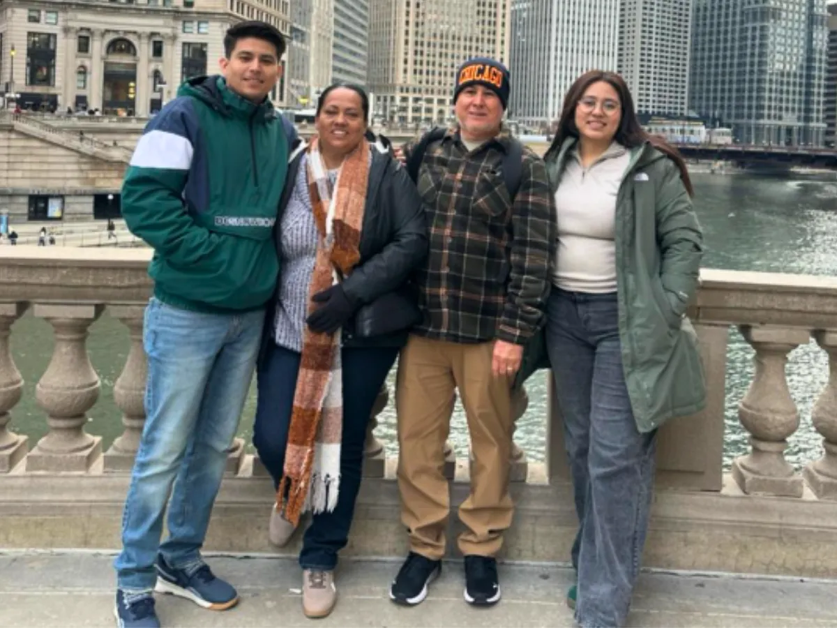 Clientes de Grupo Silva Visas disfrutando su viaje en Chicago Estados Unidos