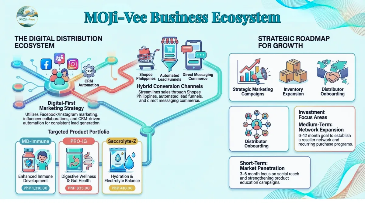 MOJi-Vee Business Ecosystem diagram