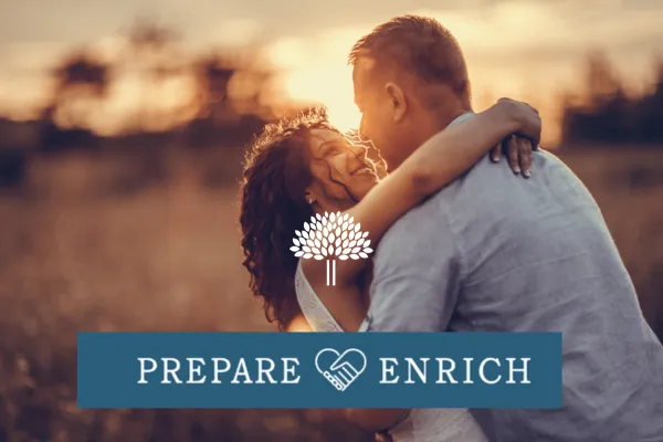Happy couple Prepare-Enrich assessment