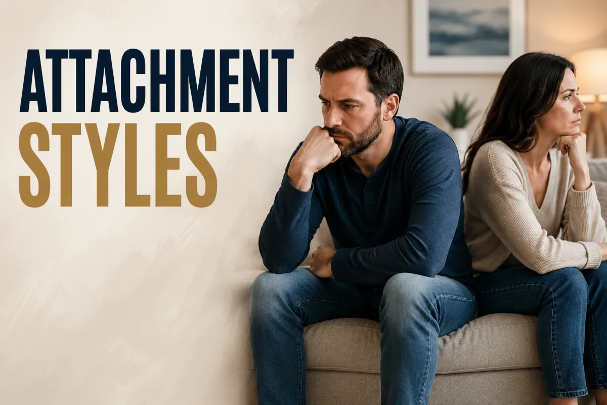 picture of a struggling couple feeling disconnected and frustrated