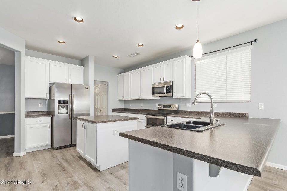 Grey and white Kitchen in Surprise 