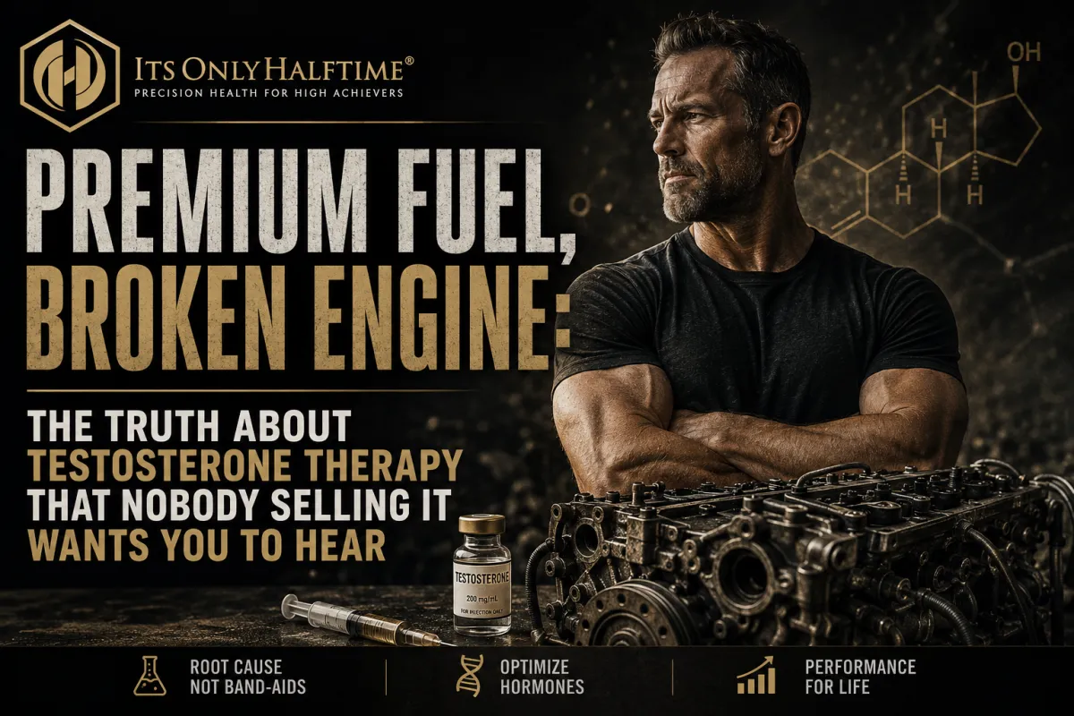 Premium Fuel, Broken Engine: Why Testosterone Therapy Fails One in Three Men