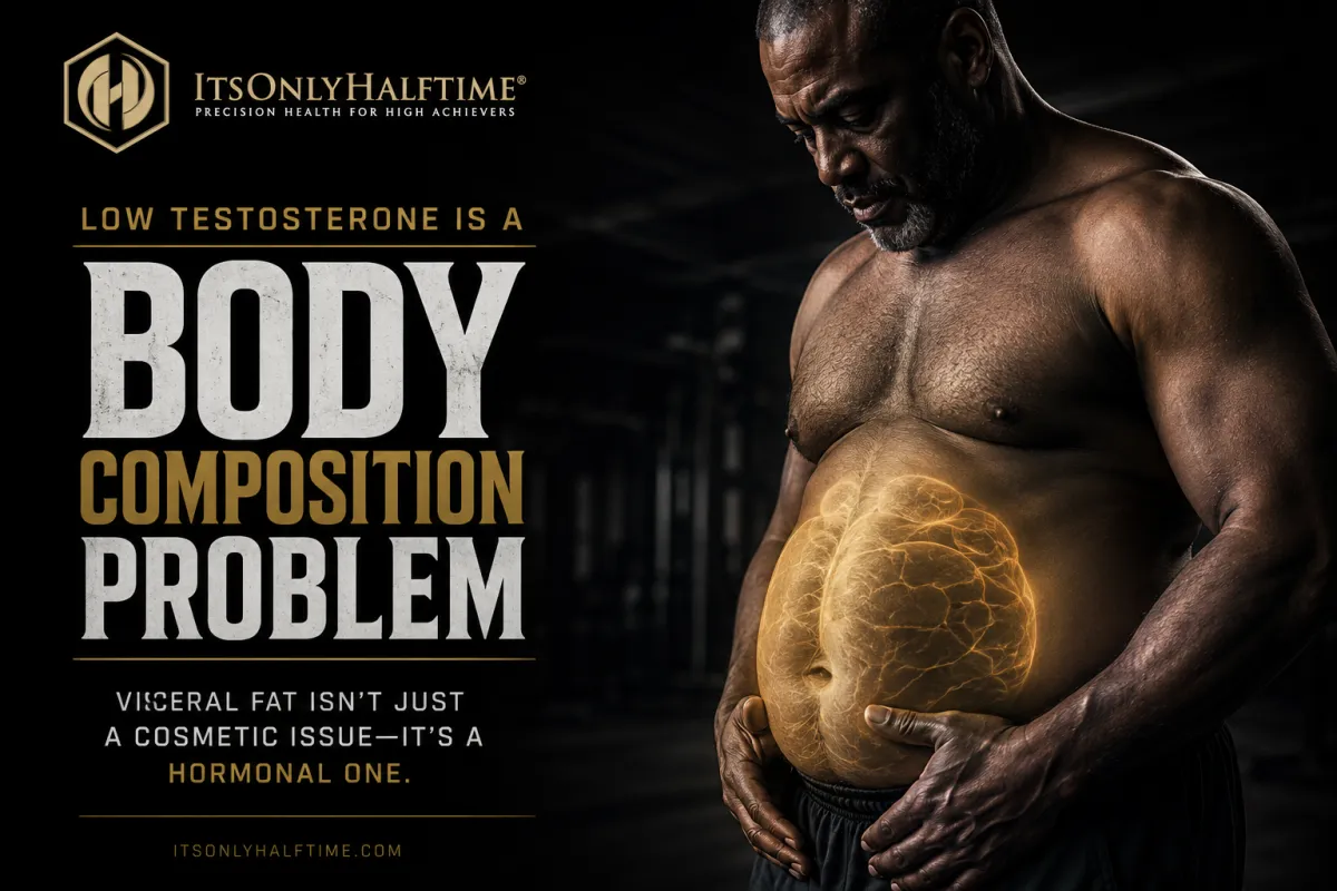 Visceral Fat and Testosterone: Why Low T Is a Body Composition Problem | Dr. Andreas