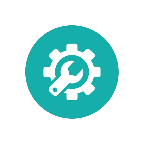 Automated lead system setup icon representing Google Business Profile optimization provided by Deacon Solutions.