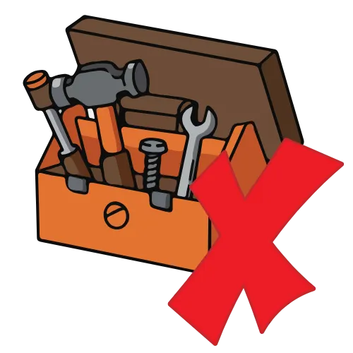 Icon representing no tool overload in the Deacon Solutions all-in-one white-label marketing platform.