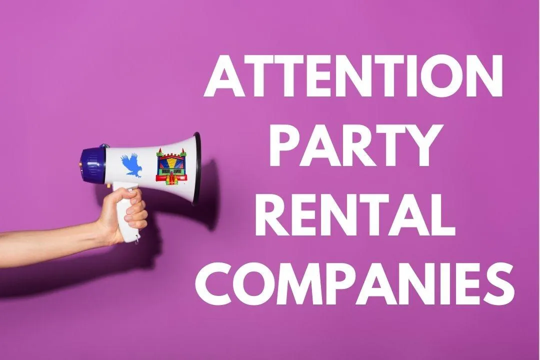 party rental marketing