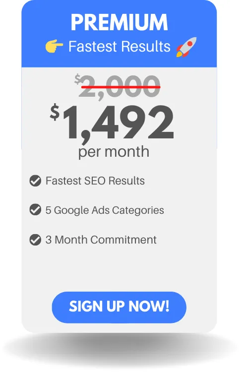 Party Rental SEO And Ads Premium Package