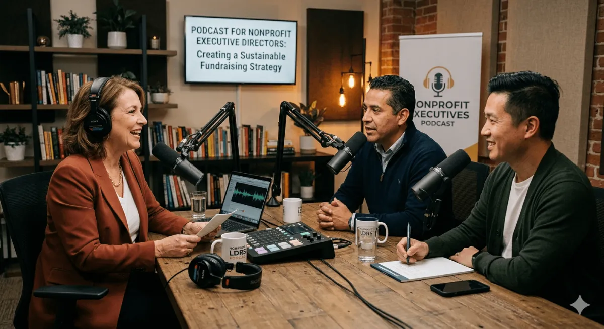 Podcast for Nonprofit Executive Directors: Creating a Sustainable Fundraising Strategy
