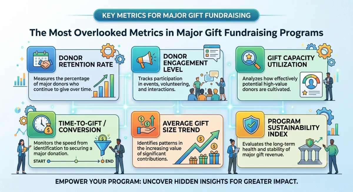 The Most Overlooked Metrics in Major Gift Fundraising Programs