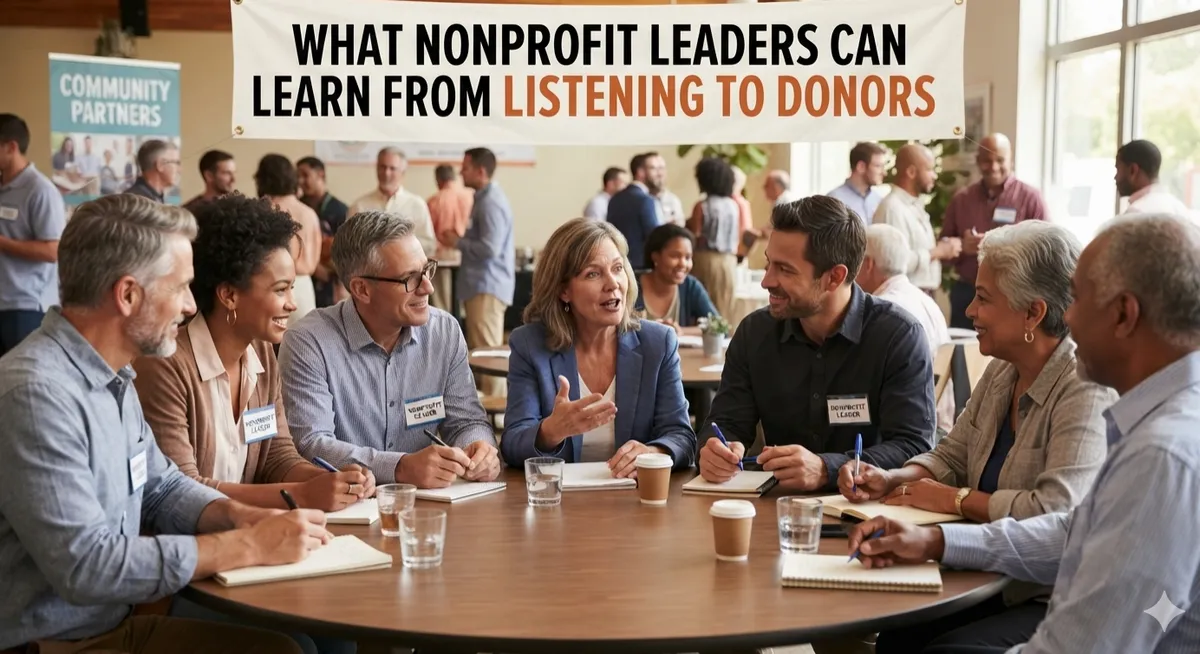 What Nonprofit Leaders Can Learn From Listening to Donors Between the Words