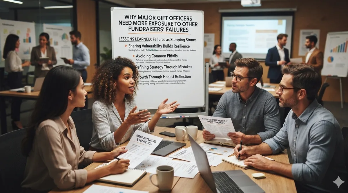 Why Major Gift Officers Need More Exposure to Other Fundraisers’ Failures