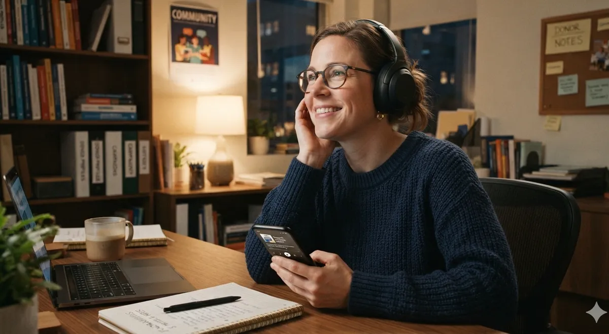 How Fundraising Podcasts Can Reduce the Isolation of Development Directors