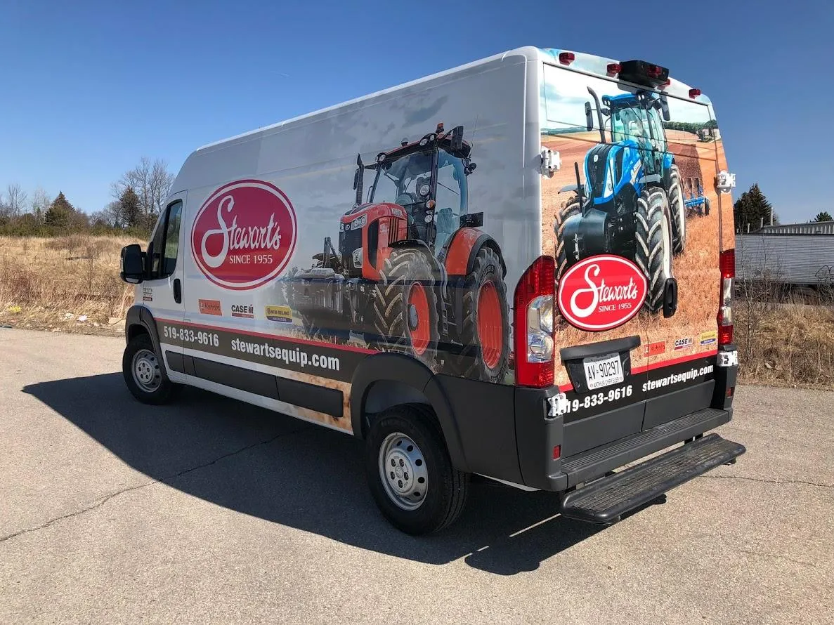 commercial fleet wrap