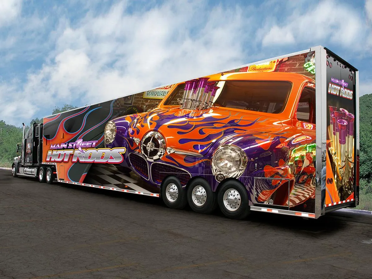 commercial bus fleet wrap