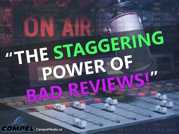 The staggering power of bad reviews!