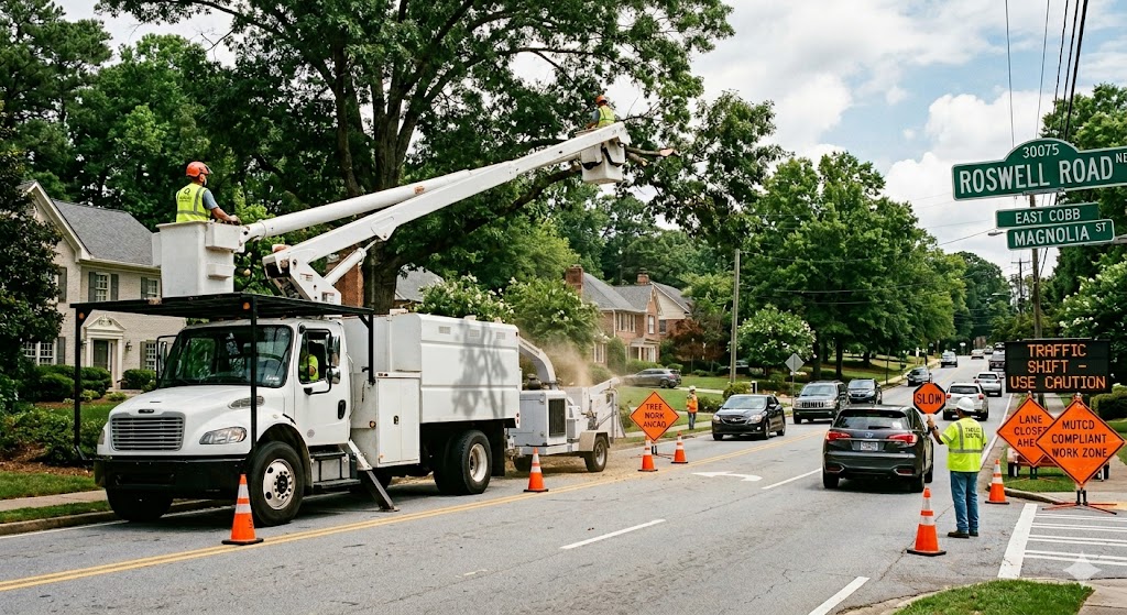 Roswell Tree Service Liability 2026: What One Permit Miss or Roadside Incident Could Cost Your Business