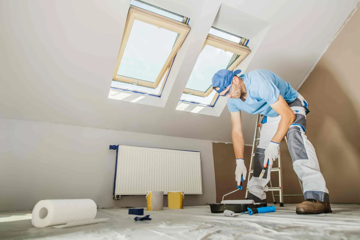 Residential Interior Painting Service with Painter