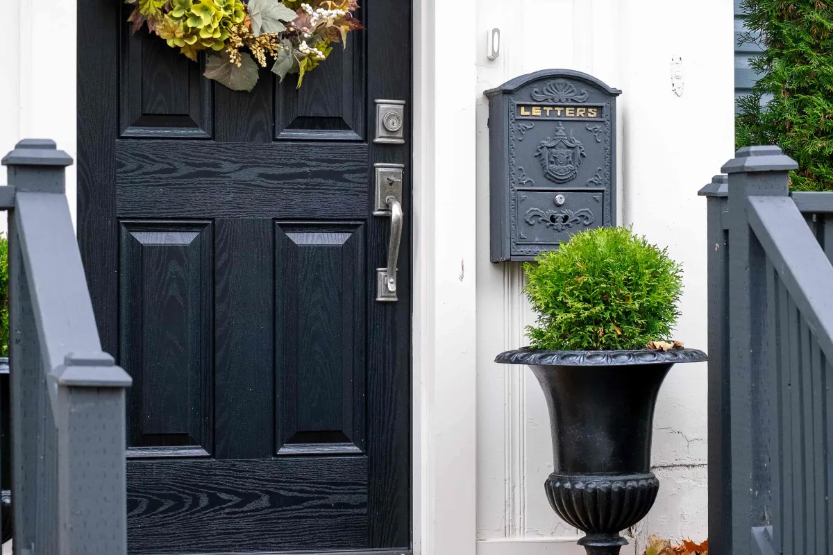 Residential Exterior Painting Service for Front Door