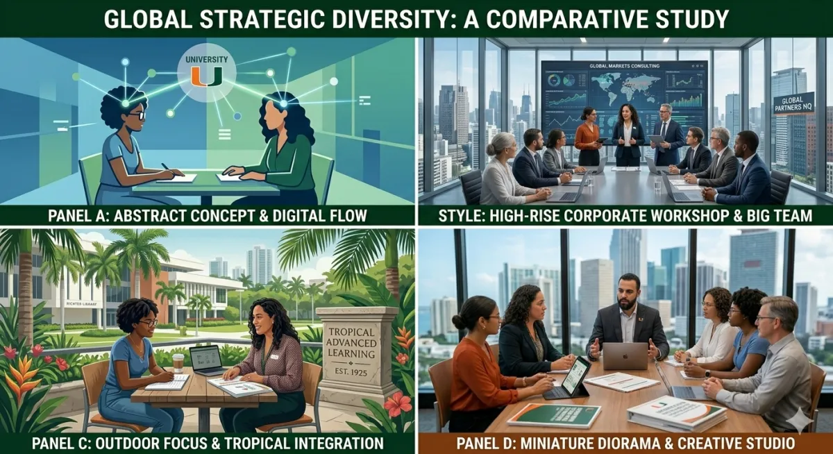Strategic Planning Companies in Coral Gables vs Downtown Miami
