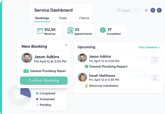 Service dashboard image