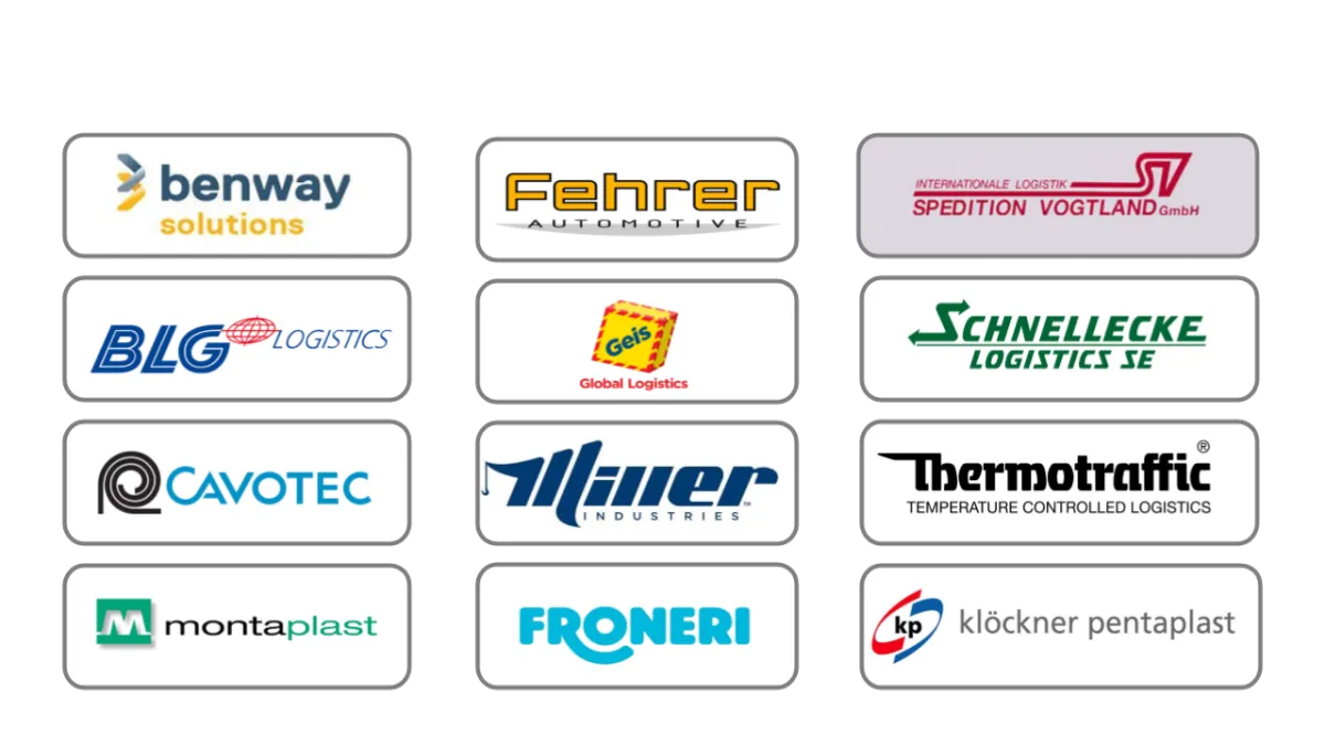 Collage von Logos zufriedener Kunden, symbolisiert durch eine Vielfalt an Unternehmensmarken in verschiedenen Farben und Stilen, was eine breite Branchenkompetenz und vertrauensvolle Partnerschaften widerspiegelt