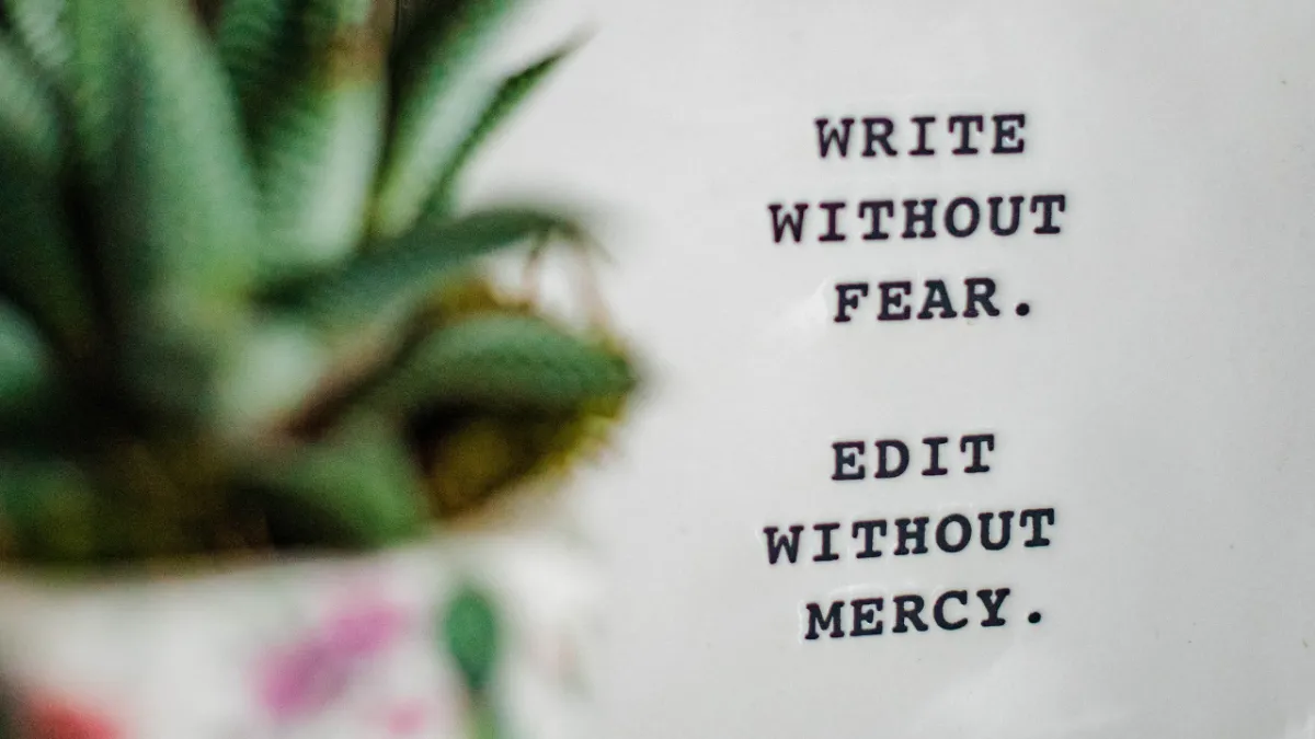 mary knippel - write without fear edit without mercy 