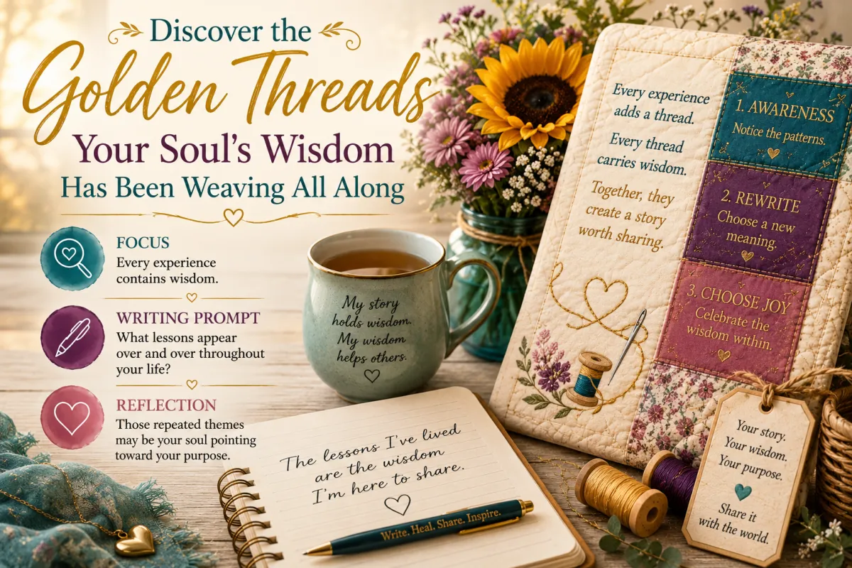 Discover the Golden Threads Your Soul's Wisdom Has Been Weaving