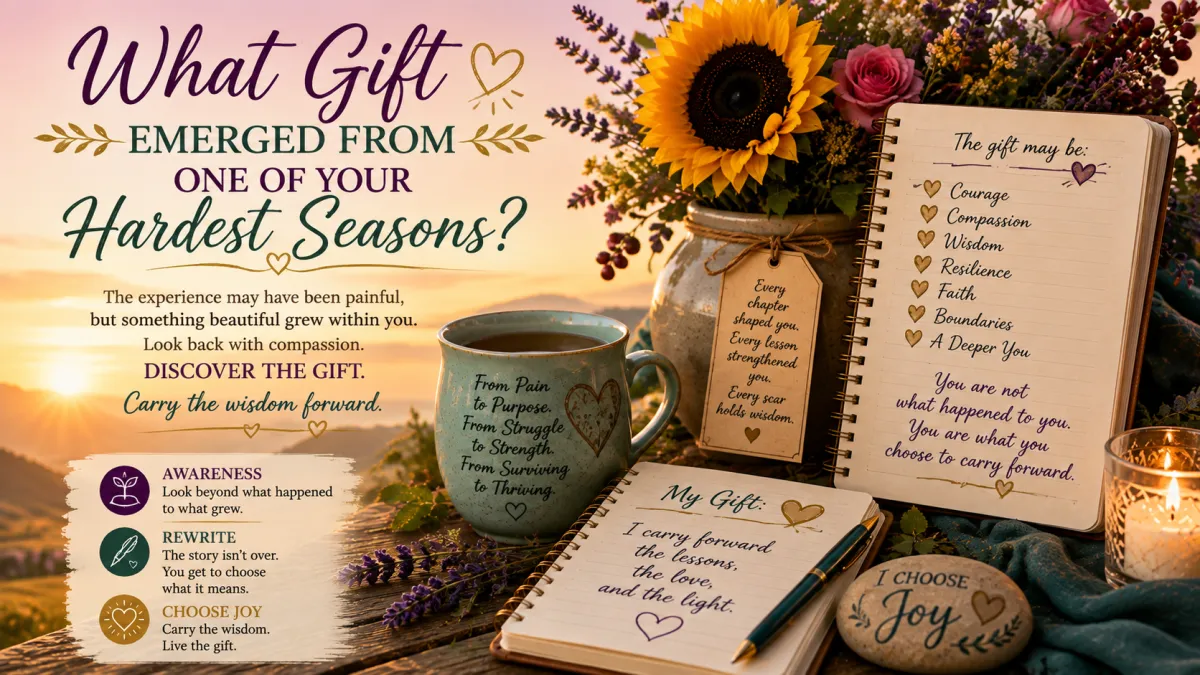 Gifts from Your Hardest Seasons