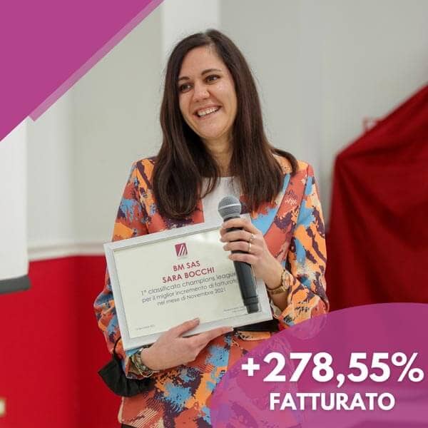 Aumento Fatturato +278,55%