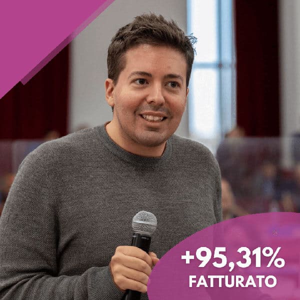 Aumento Fatturato +95,31%