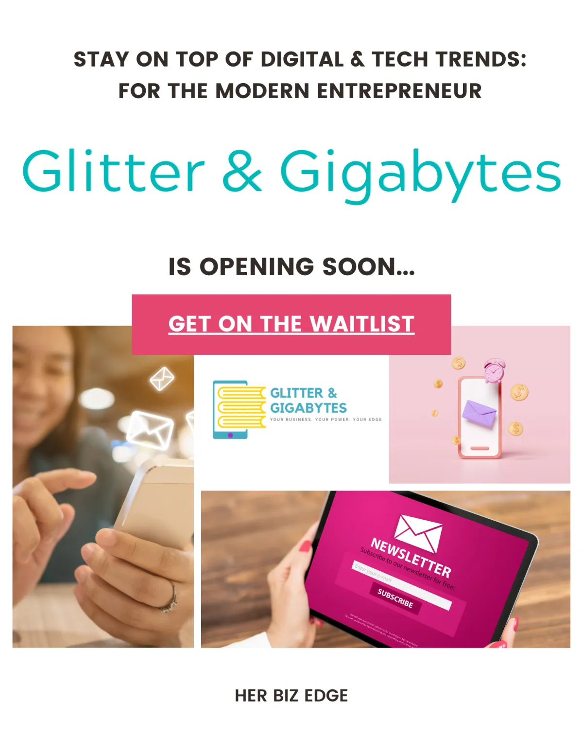 Glitter and Gigabytes Membership Waiting List Opening Promotion
