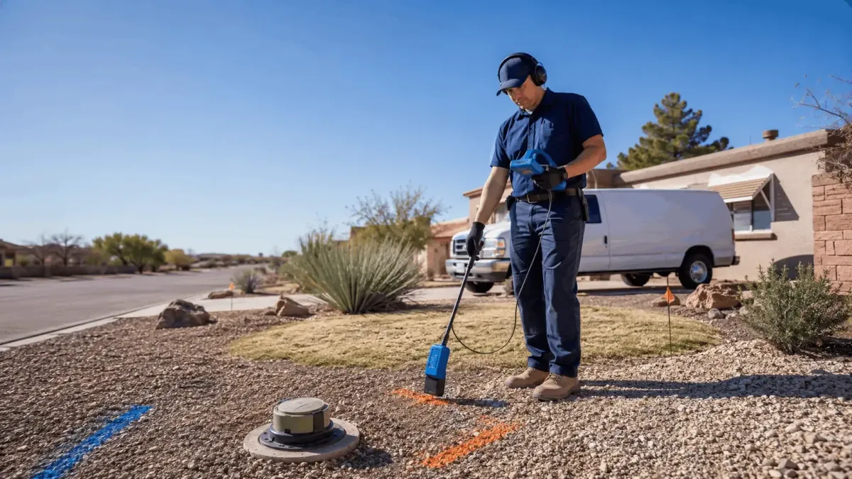 How Do Plumbers Find Underground Water Leaks in Roswell, NM?