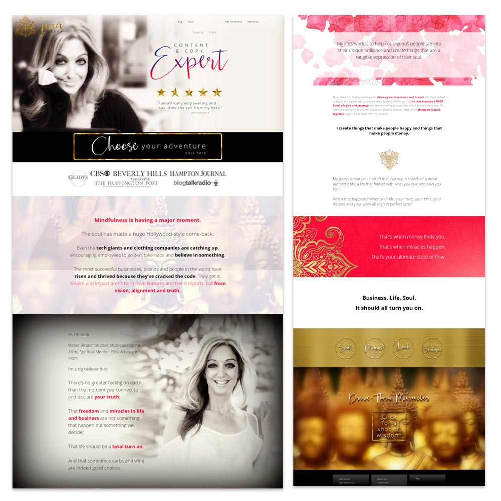 Coach and creator website