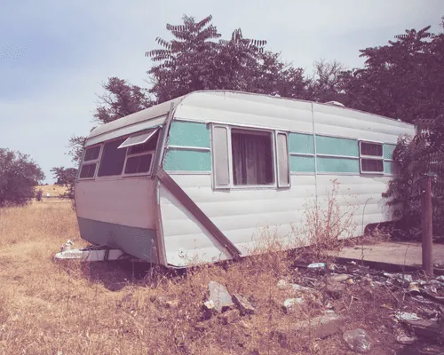 Trailer & Camper Demolition in Rathdrum
