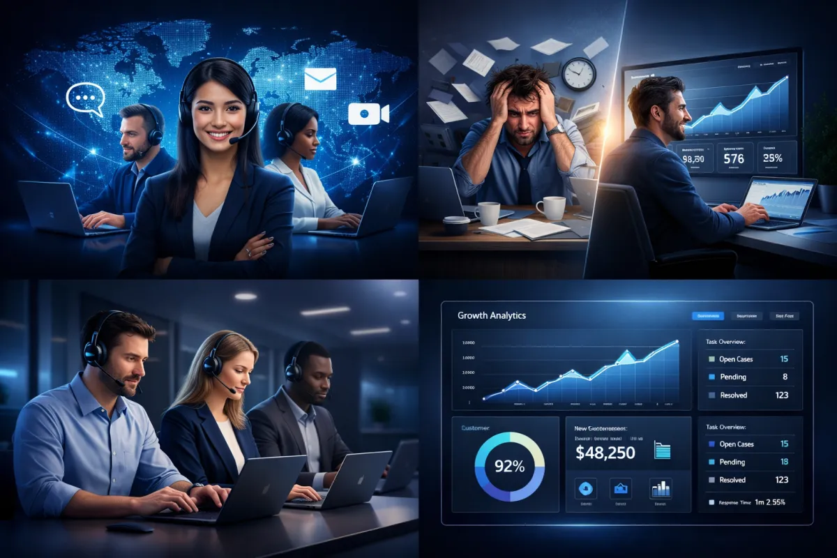 a group of people standing next to each other