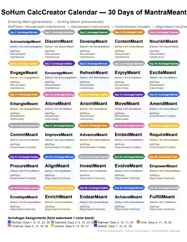 Endearmeant, Endearment, Improvemeant, Improvement, Attunemeant, Attunement, Atonemeant, Atonement, Amendmeant, Amendment Alignmeant, Alignment,