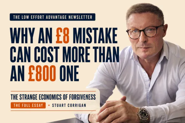 Why an £8 Mistake Can Cost More Than an £800 one - The Economics of Customer Forgiveness. The Full Argument