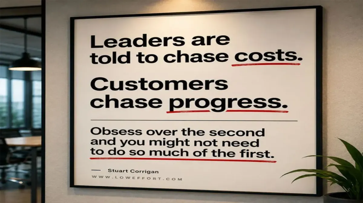 Leaders are told to chase costs