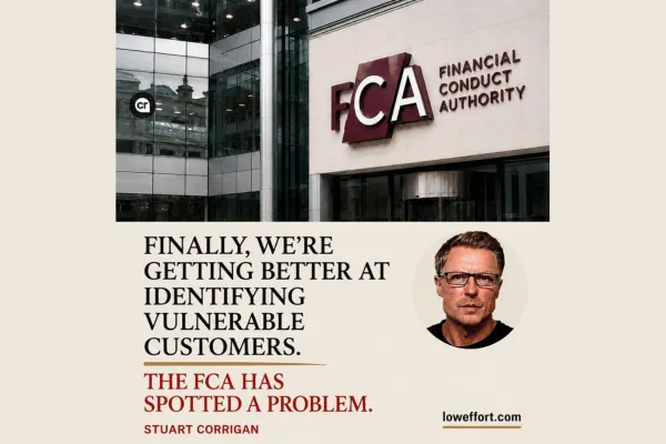 finally we're getting better at identifying vulnerable customers