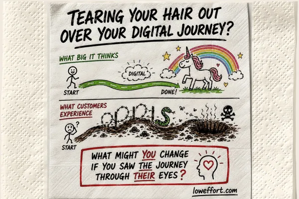 tearing your hair out over your digital journey