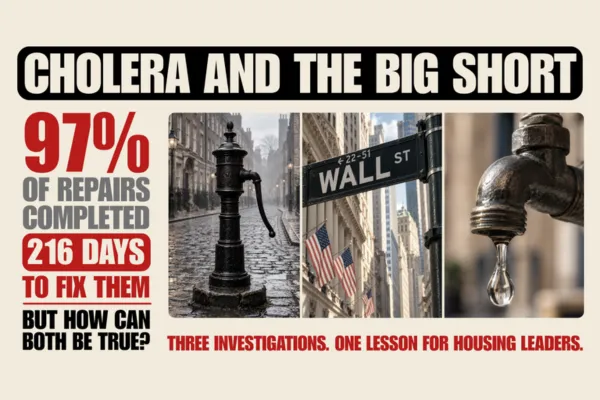 97% of repairs completed 216 days to fix them but how can both be true