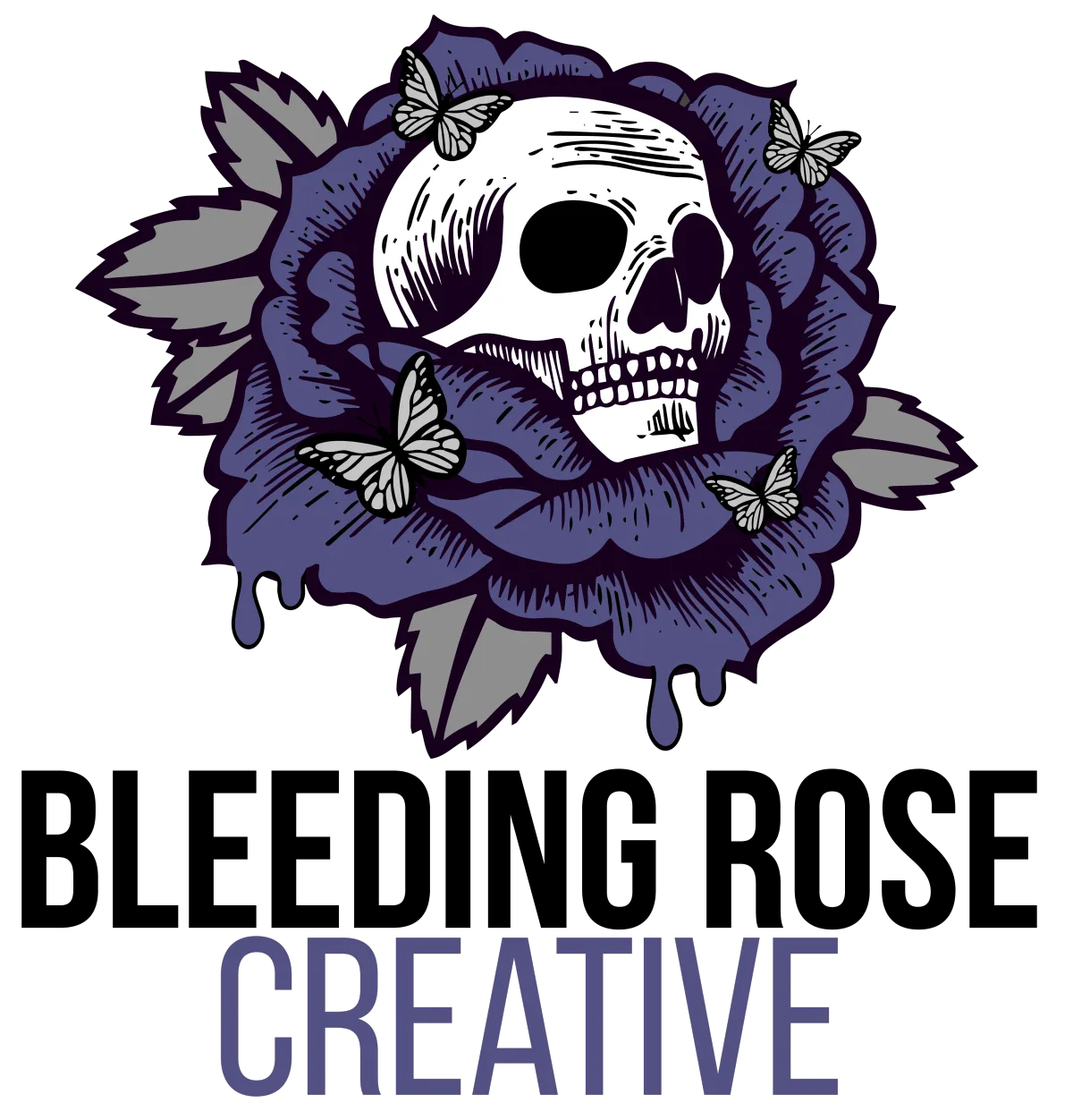 Bleeding Rose Creative Logo
